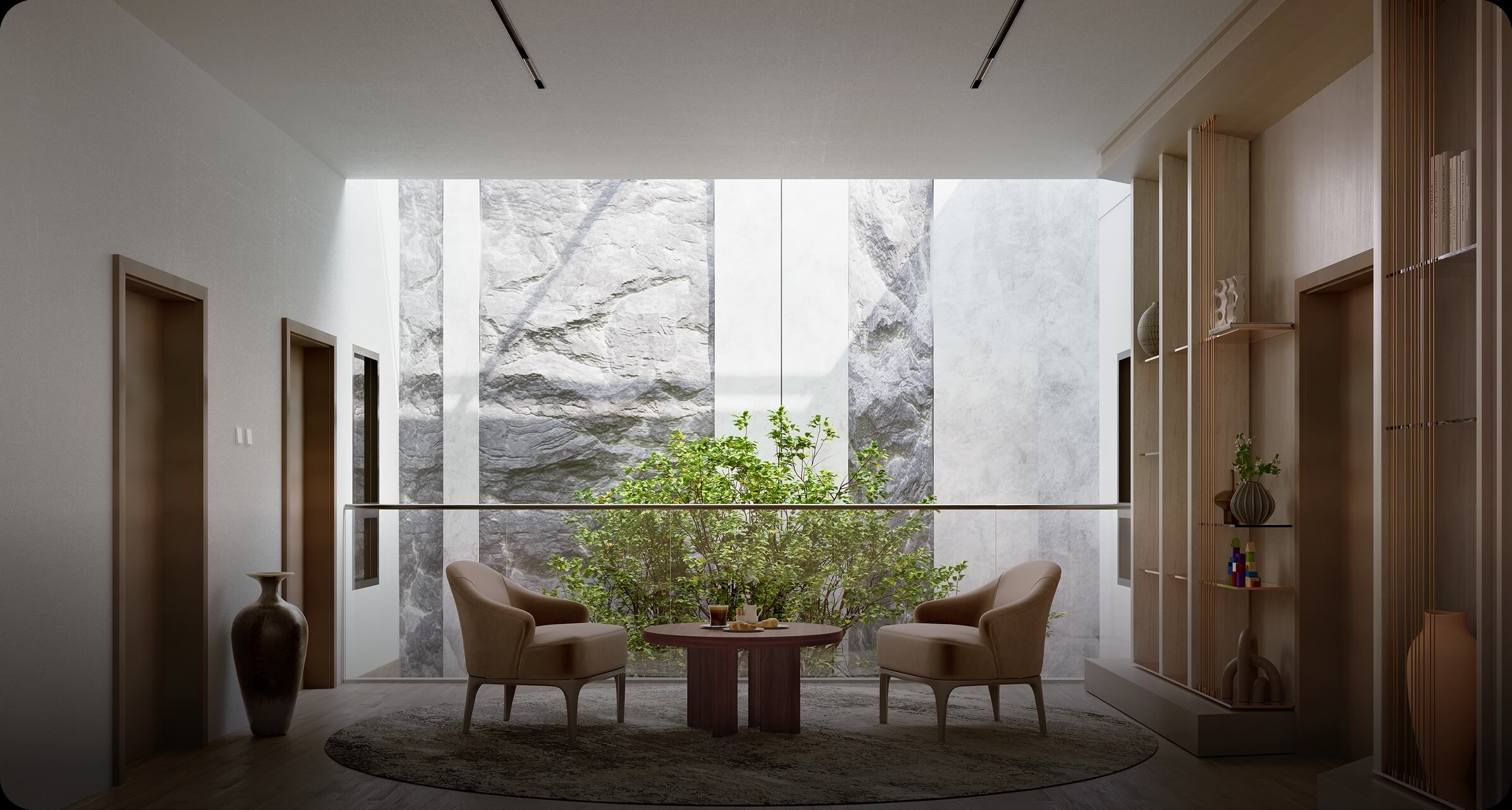 Elegant Elgar interior artist impression